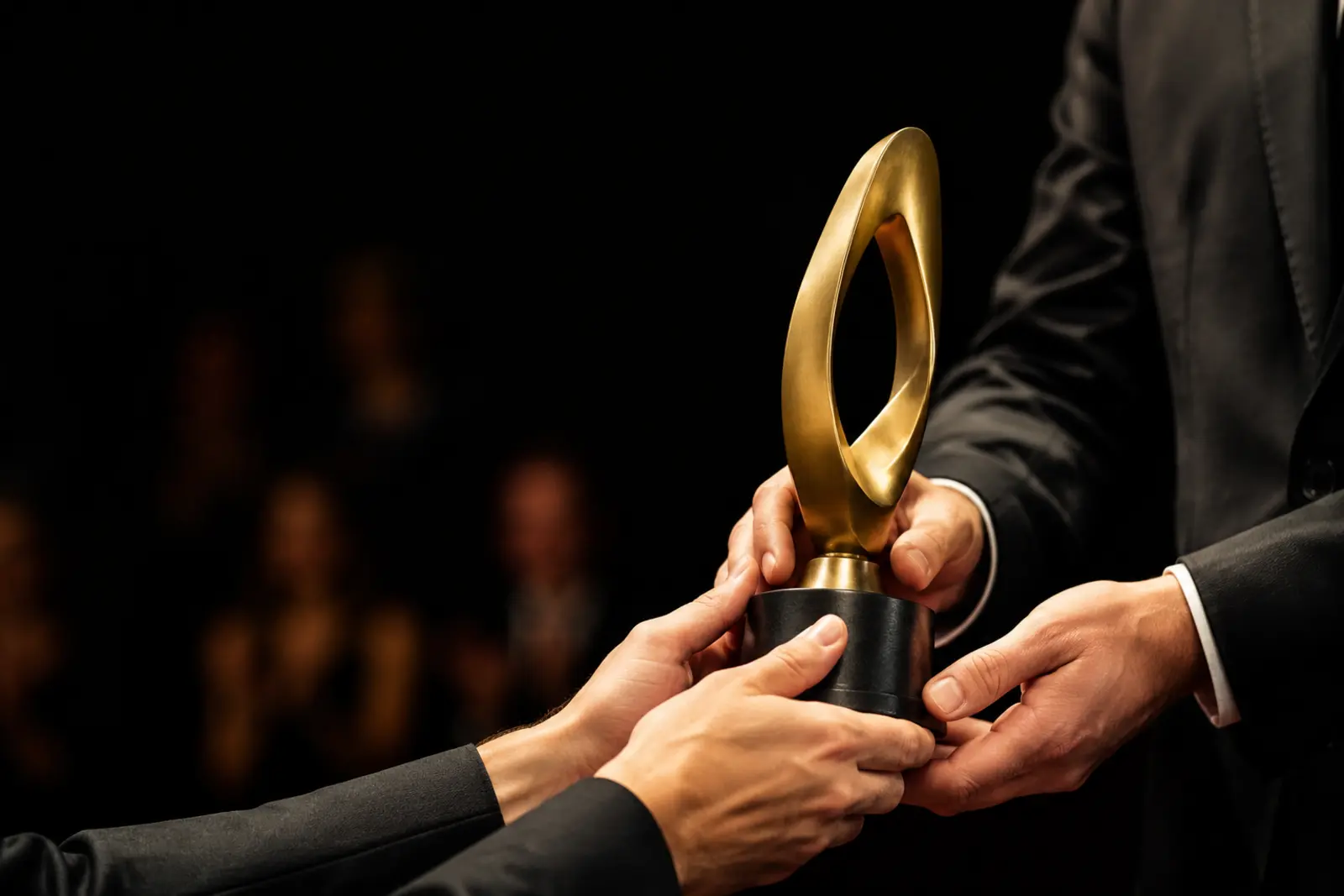 Top Awards Gold Trophy Detail